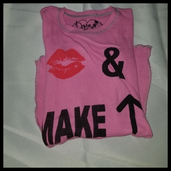 Dirty Hollywood Henley, Sz 12 - Picture 2 of 5